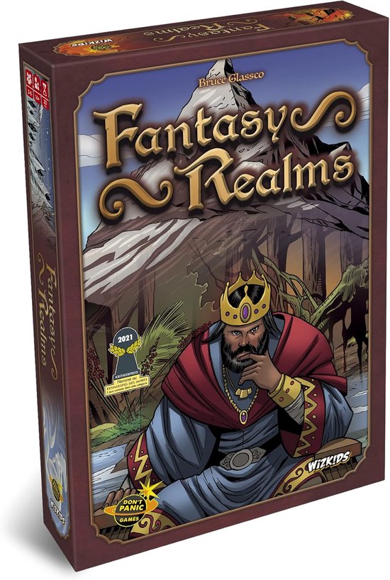 SnelShoppen - Bordspel Fantasy Realms | Strategie Spel -6 Spelers | Snel en Verslavend | Jaar en Ouder | 20 Minuten Speeltijd