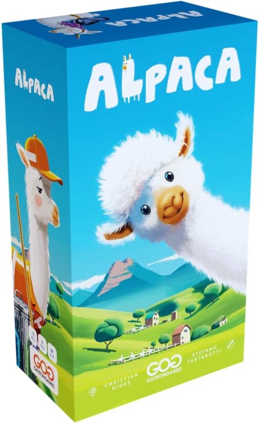 ALPACA NL - Geronimo Games - jaar oud - van 2 tot 4 spelers - Competitief deck-building spel voor alle spelers