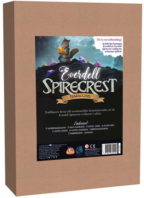 White Goblin Games - Everdell Spirecrest Trailblazers - Uitbreiding