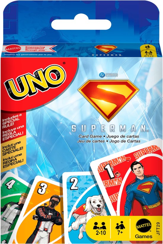 Mattel Games UNO Superman - Kaartspel