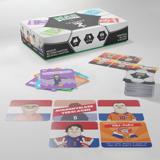 Mad Party Games - MadSoccer - Touzani - Gezelschapsspel - Bordspel - Belgisch