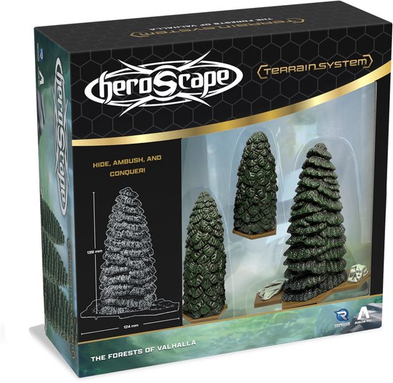 Heroscape: Forests of Valhalla - Terrain Expansion - Bordspel Uitbreiding - Engels