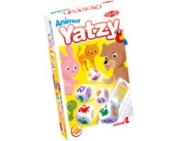 Tactic Dieren Yatzy – Bordspel – Compacte Editie – Dobbelspel voor Jong en Oud – Vanaf 4 Jaar – 2 of Meer Spelers