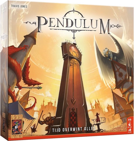 999 Games - Pendulum - Strategisch Bordspel - niet meer wachten op je beurt - tot 5 spelers