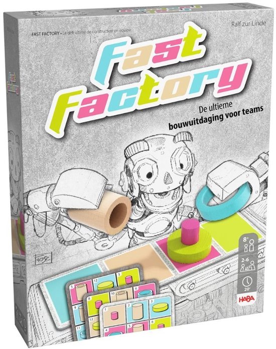 Jeu HABA Fast Factory, jeu d'adresse et de coopération pour enfants