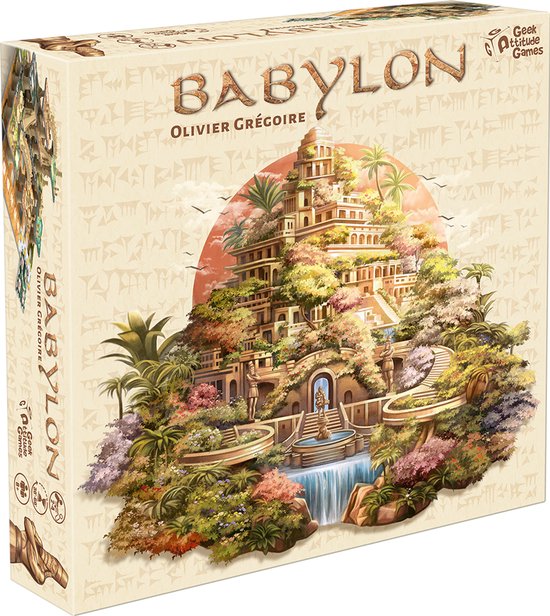 BABYLON - Geronimo Games - Geek Attitude Games - JAAR - VAN 2 TOT 4 SPELERS - BORDSPEL