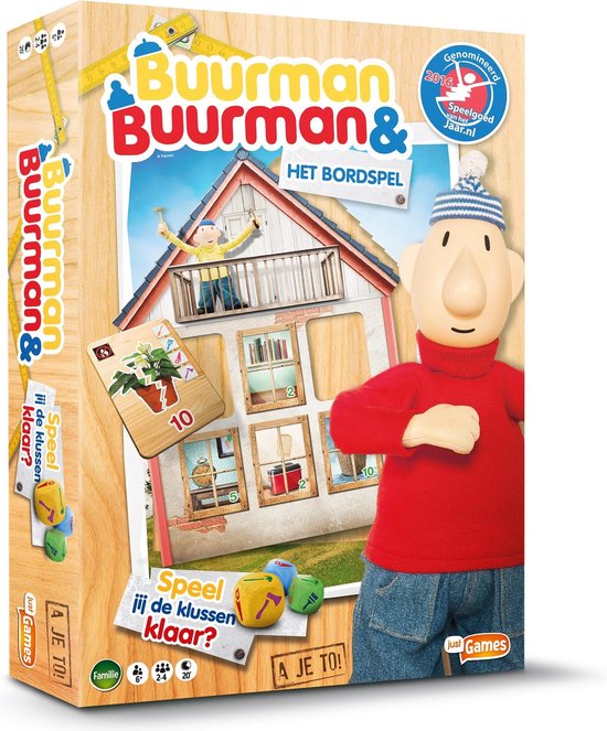 Buurman & Buurman Het Bordspel - Jeu pour enfants - Buurman en Buurman
