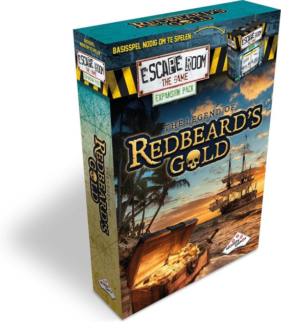 Escape Room The Game extension The Legend of Redbeard's Gold - Casse-tête