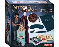 Nachtwacht party box - 7 leuke party spellen voor binnen en buiten