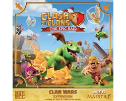Clash of Clans The Epic Raid Clan Wars Expansion - Bordspel Uitbreiding - Engels
