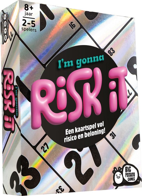 Risk It – Spannend Partyspel voor Vrienden & Familie – Kaartspel – 2 tot 5 Spelers – Jaar - Ideaal als reisspel