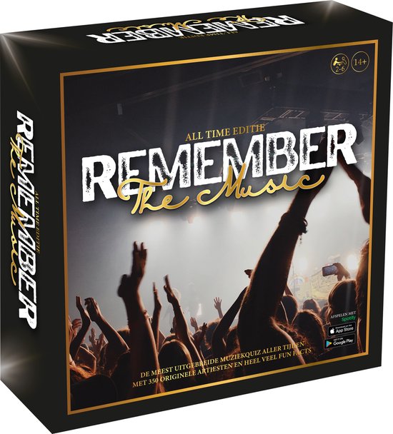 Remember the Music - Muziekspel - Nederlandstalig Partyspel