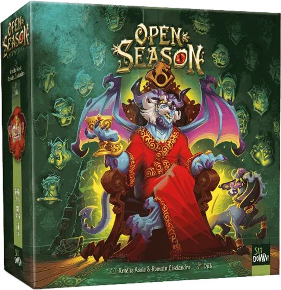 Geronimo Games Open Season - Familiespel - Set Collection - Tactisch bordspel - jaar