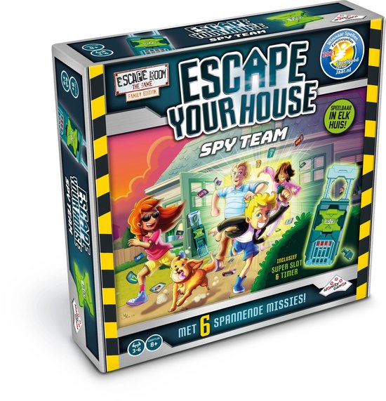 Escape Your House - Jeu de société familial - Par les créateurs d'Escape Room The Game