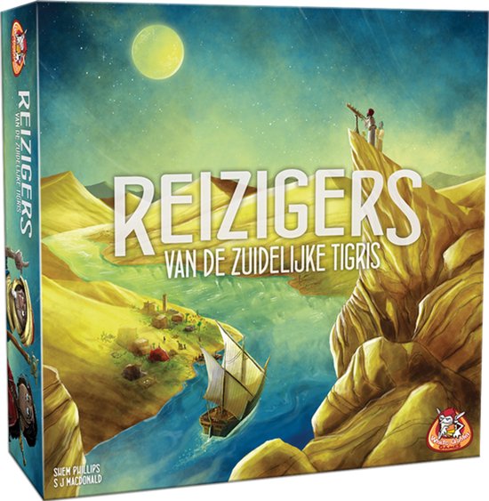 White Goblin Games - Reizigers van de Zuidelijke Tigris - expertspel - 1 tot 4 spelers - 90 minuten - jaar