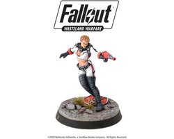 Fallout: Wasteland Warfare - Nuka Cola Girl - Uitbreiding - Modiphius Entertainment - Ongeschilderd
