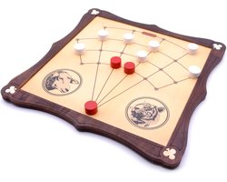 Omgoods - Traditioneel Houten Bordspel Lamps en Tigers