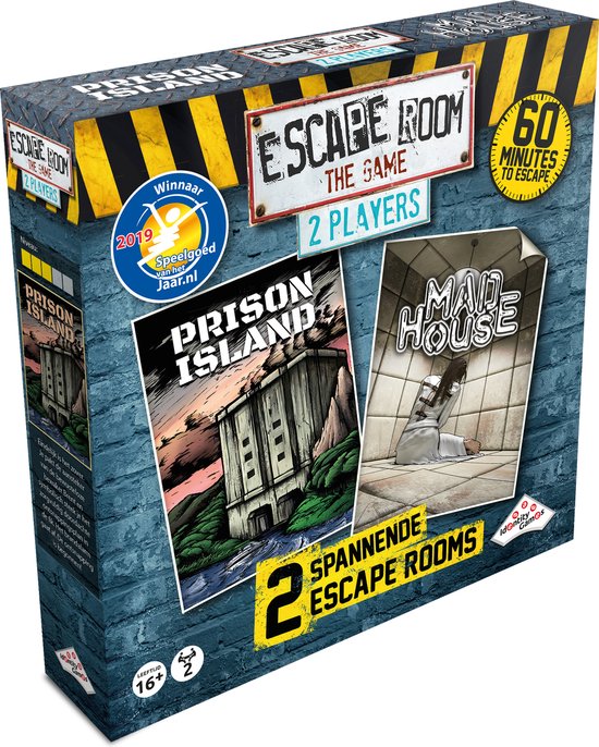 Escape Room The Game pour 2 joueurs - Casse-tête - Échappez-vous à temps