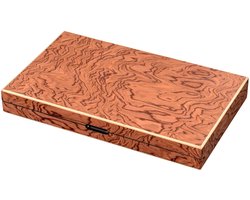 Philos Backgammon spel Kassette Ikaria Groot houten bord.