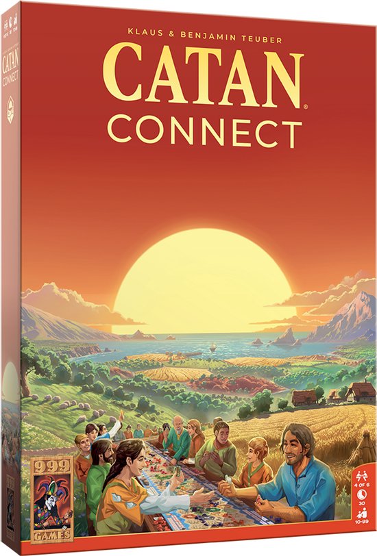 999 Games - Catan Connect - een nieuwe manier van Catan spelen - ook voor grote groepen
