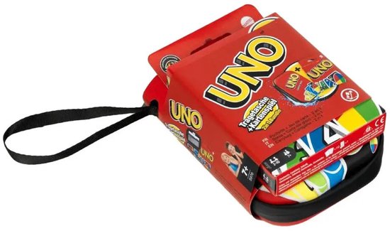 UNO express kaartspel met draagtas