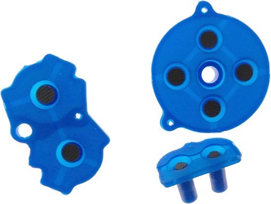 Blauw Geleidende Pad Knop Knoppen Rubber Pads geschikt voor GBA Game Boy Advance