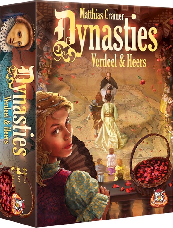 White Goblin Games Dynasties - Gezelschapsspel -5 spelers - 12+ jaar