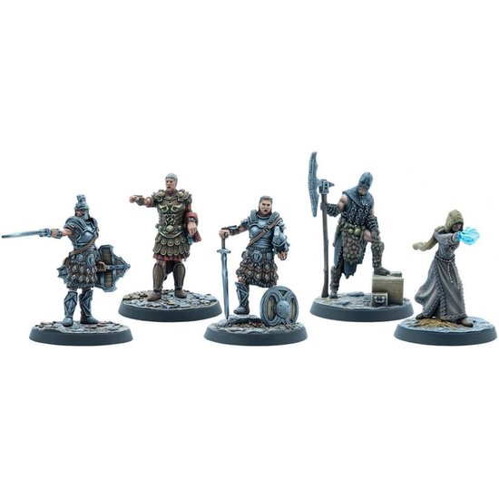 The Elder Scrolls: Call To Arms - Imperial Officers - Miniature Game - Ongeschilderd
