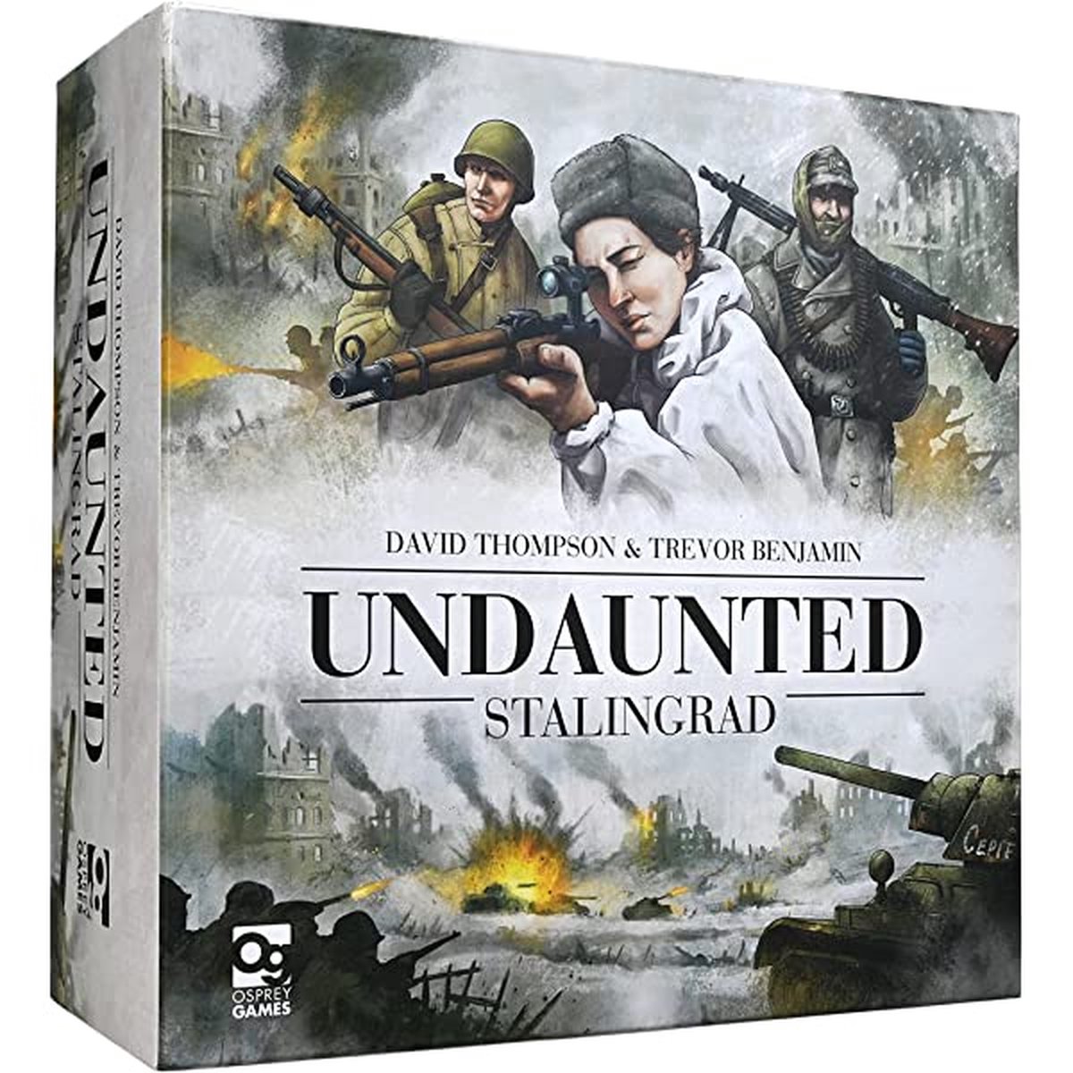Osprey Games Undaunted: Stalingrad - Jeu de société sur la Seconde Guerre mondiale - Jeu de campagne