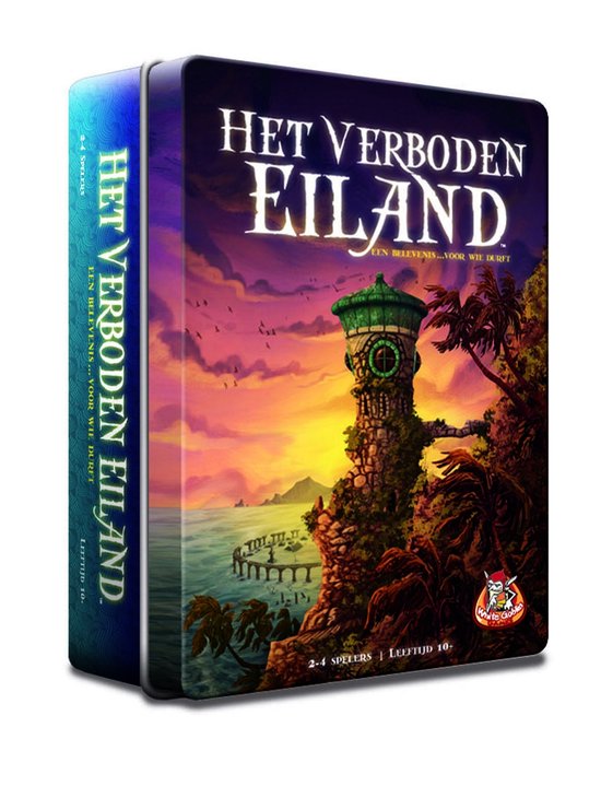White Goblin Games - Het Verboden Eiland - Coöperatief spel - 2 tot 4 spelers - jaar - Samenwerken en Strategie - 30 minuten