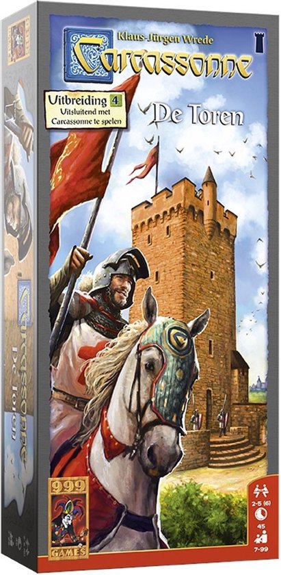 999 Games - Carcassonne - Carcassonne: De Toren - Extension - Jeu de société