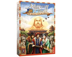 999 Games - Marco Polo II: Op bevel van de Khan - Bordspel - voor liefhebbers van een strategische uitdaging!