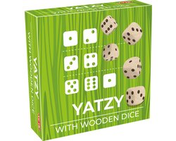 Tactic Yatzy Deluxe – Dobbelspel – Classic Games – Houten Spel – Vanaf 5 jaar