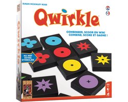999 Games - Qwirkle - Bordspel - Sinds 2007 meer dan 15 spellenprijzen gewonnen - Familiespel - Gezelschapsspel - Educatief spel - spelregels in NL en FR
