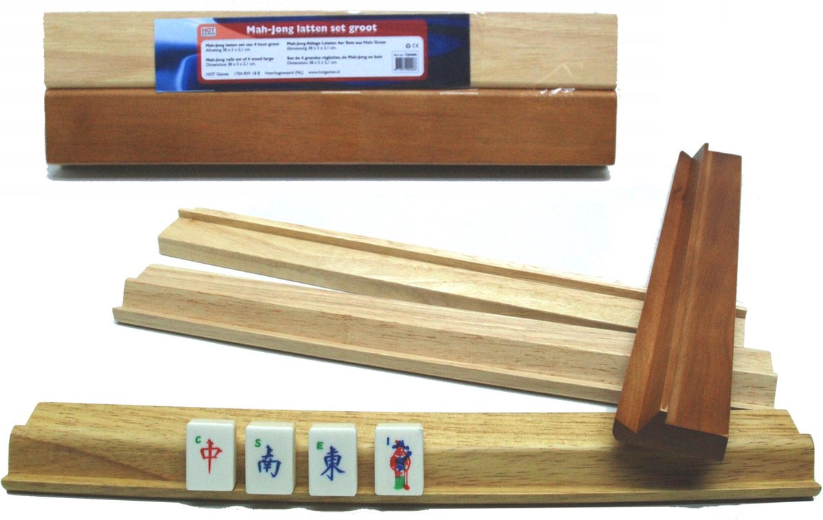 H.O.T. Sports Réglettes Mah-Jong - Jeu de société