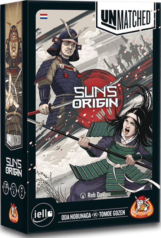 White Goblin Games - Unmatched: Sun's Origin - familiespel - 2 spelers - Standalone binnen Unmatched - Strategisch spel - jaar