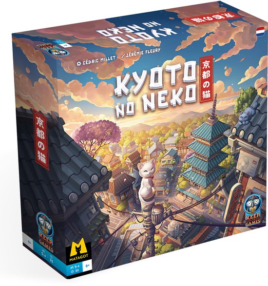 Kyoto no Neko bordspel Belgisch