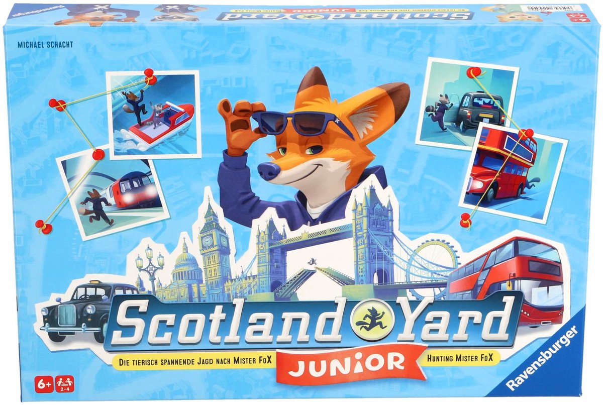 Ravensburger Scotland Yard Junior - Bordspel