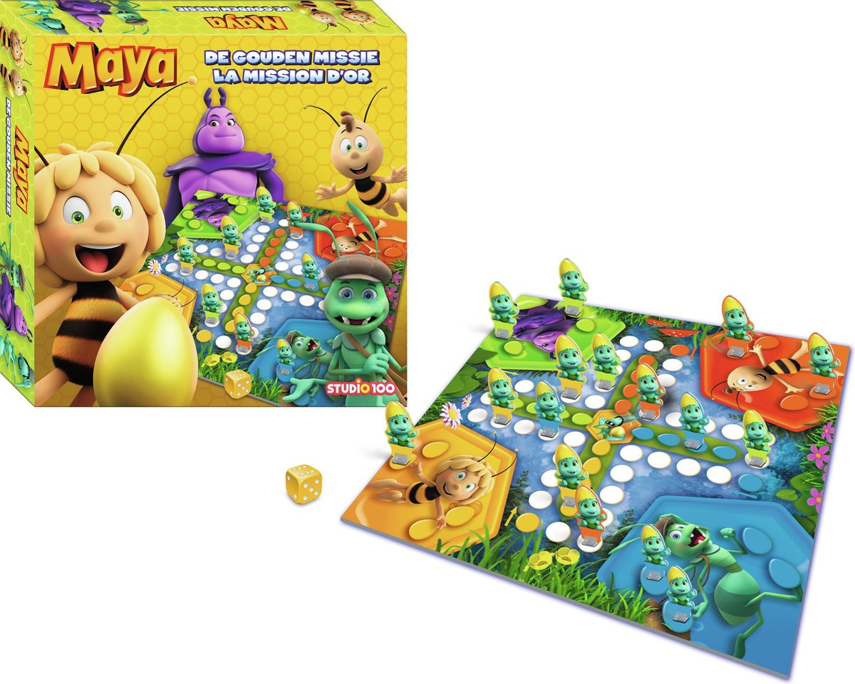 Jeu de société Maya l'Abeille - La mission d'or - Maya et l'Œuf d'or