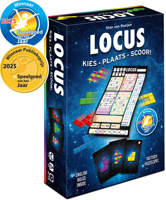 Locus - Jeu de cartes - Double Vainqueur Jouet de l'Année 2025
