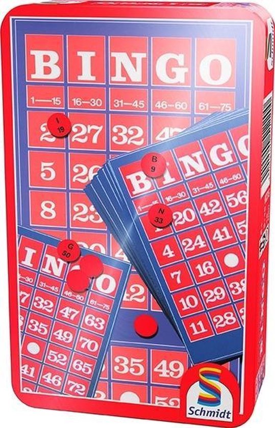 Schmidt® - Bingo - Classic Line - Gezelschapsspel - Kansspel voor familie en groepen - jaar - 2+ spelers
