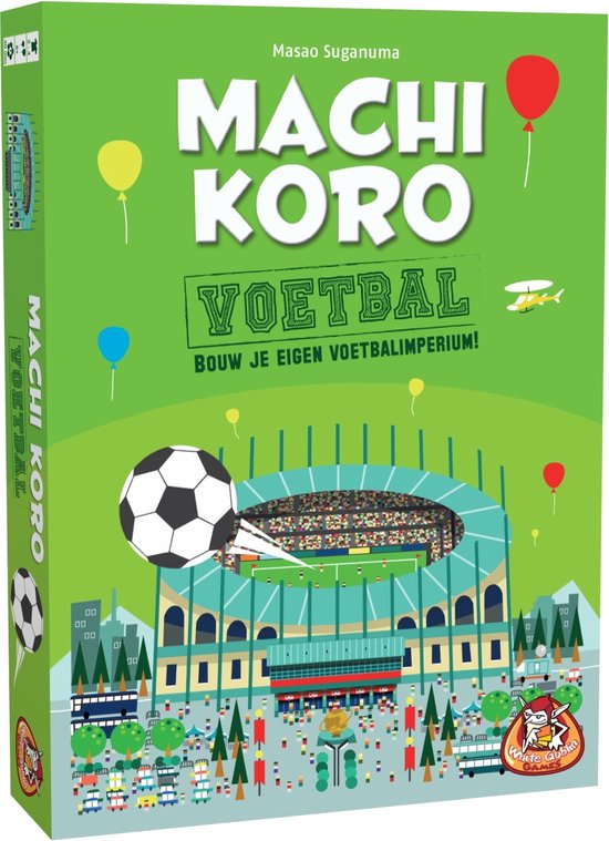 White Goblin Games - Machi Koro Voetbal - familiespel - 2 tot 4 spelers - 30 minuten - jaar