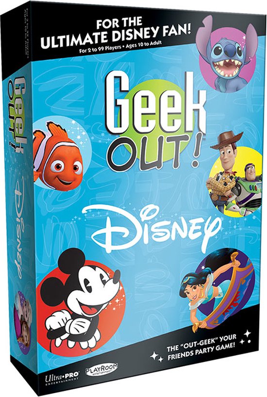 Geek Out! Disney - Jeu de cartes (ENG)