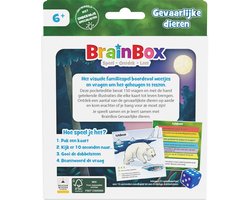 Brainbox Pocket Gevaarlijke Dieren - Nederlands Kaartspel