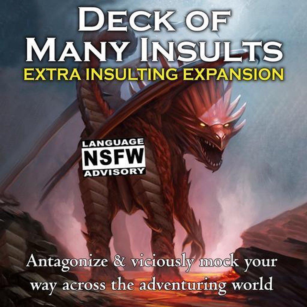 Deck of Many Insults: Extra Insulting Expansion - Accessoire RPG - Anglais