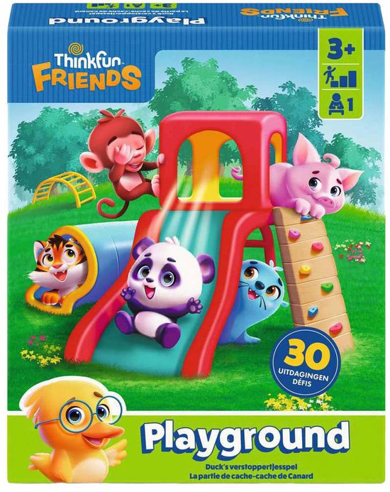 ThinkFun – Friends: Playground – Gezelschapsspel – Frans/Belgisch