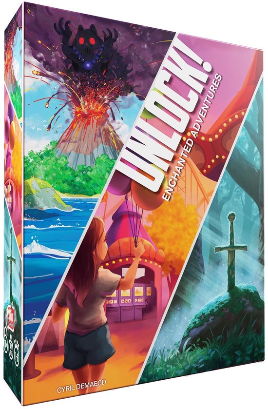 Omgoods - Jeu de cartes Escape Room coopératif - 1-6 joueurs - Dès 10 ans - 60 minutes de jeu - Scénarios immersifs - Énigmes à résoudre - Jeu de société