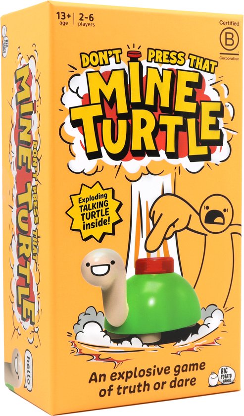 Asmodee jeu de cartes Mine Turtle jeu de société famille jeu d'ambiance