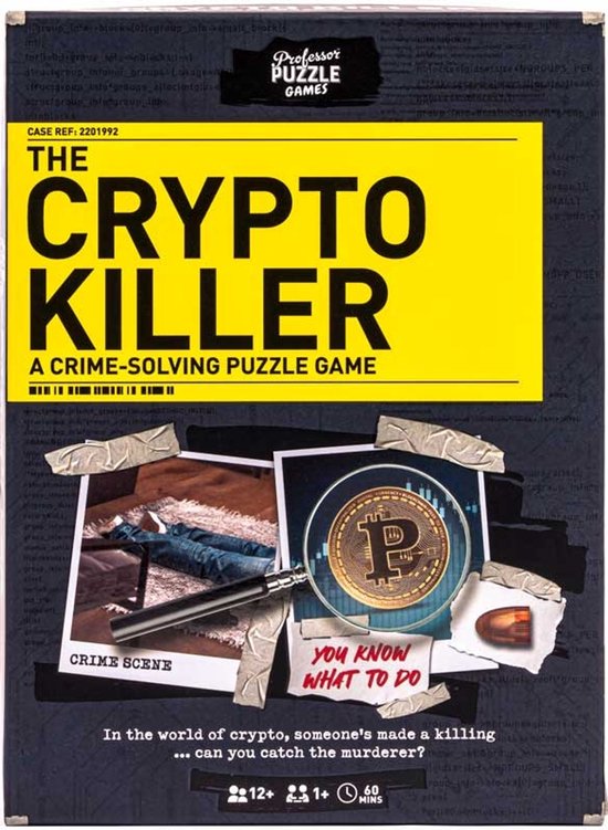 The Crypto Killer - Kaartspel (ENG)