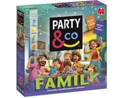 Jumbo - Party & Co. Family - Bordspel voor families - Vanaf 8 jaar - Partyspel - Actiespel